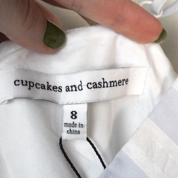 NWT Cupcakes and Cashmere Corsiva Dress Sz 8 Coquette Summer Feminine Romantic - Picture 6 of 9